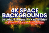 4K Space Backgrounds