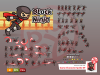 Black Ninja Game Sprites