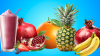 Realisitc Fruits 2D 