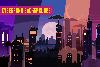 2D Pixel Art CYBERPUNK Backgrounds 