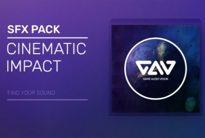 Cinematic impact sound effect pack