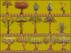 Trees Savanna Pixel Art Pack 