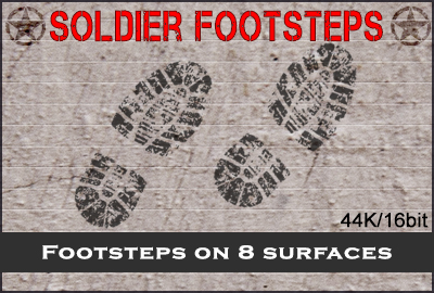 Soldier Footsteps Sound Pack