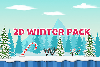 Winter 2D game complete set 