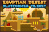 Egyptian Desert - Platformer Tileset