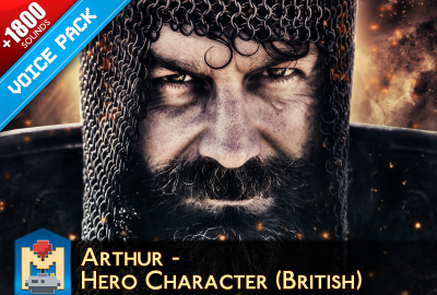 Arthur - British Hero Character Voice Pack