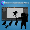 Shadow Warrior Character Sprites 