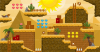 Egyptian Desert - Platformer Tileset 