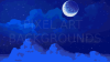 2D Pixel Art Backgrounds (10 Sky & Cloud ) #3 