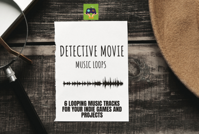 6 Looping Music Tracks - Detective Music