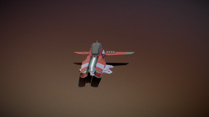 Spaceship highpoly