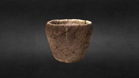 Wood Cup Bake Texture