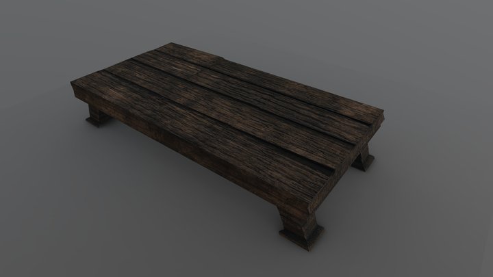 Old Wood Table